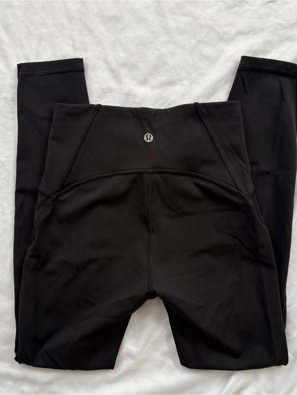 Lululemon Train Times Mesh Leggings Size 4 Black High Rise 25”